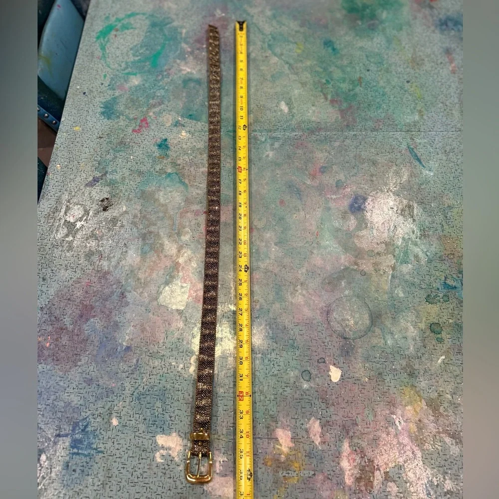 Vintage Black Diamond Belt